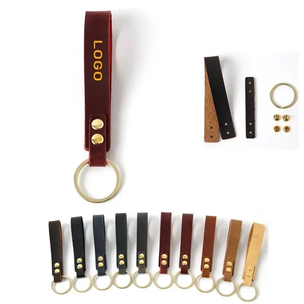 Leather Key Chain Strap
