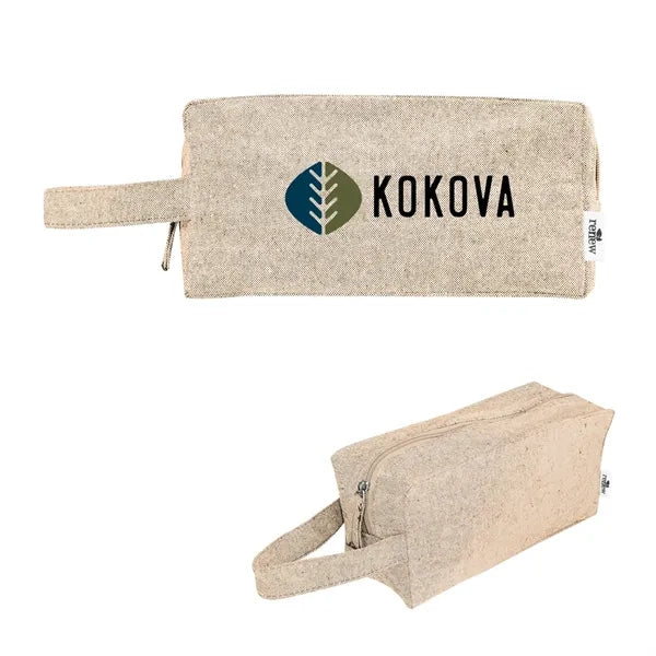 Arden Recycled Cotton Toiletry Bag