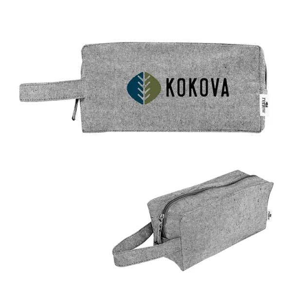 Arden Recycled Cotton Toiletry Bag