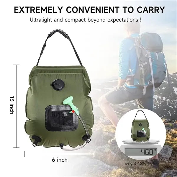 Solar Camping Shower Bag