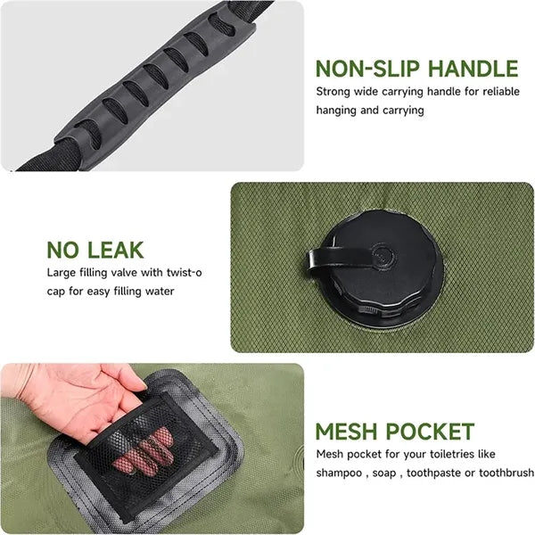 Solar Camping Shower Bag