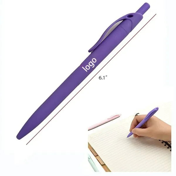 Click Plastic Ballpoint Pen