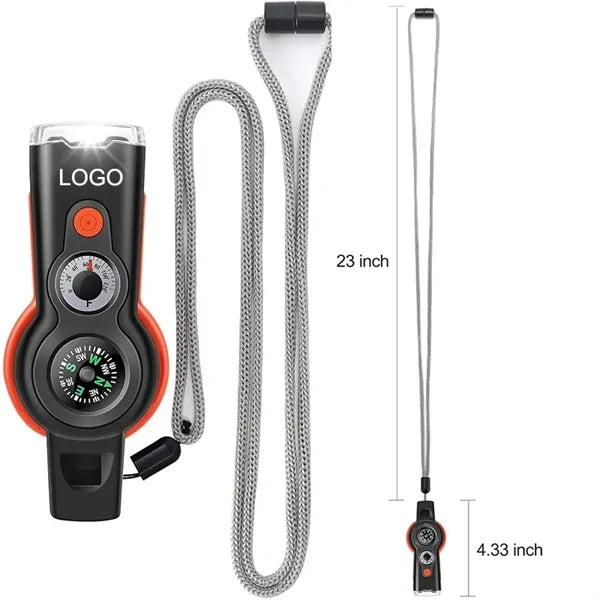 Outdoor Whistle with Compass