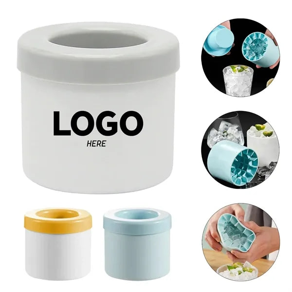 Silicone Cylinder Ice Cube Mold