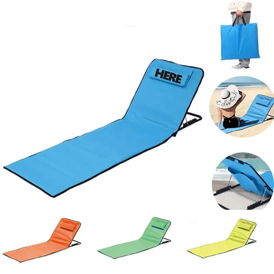 Convenient sun lounger