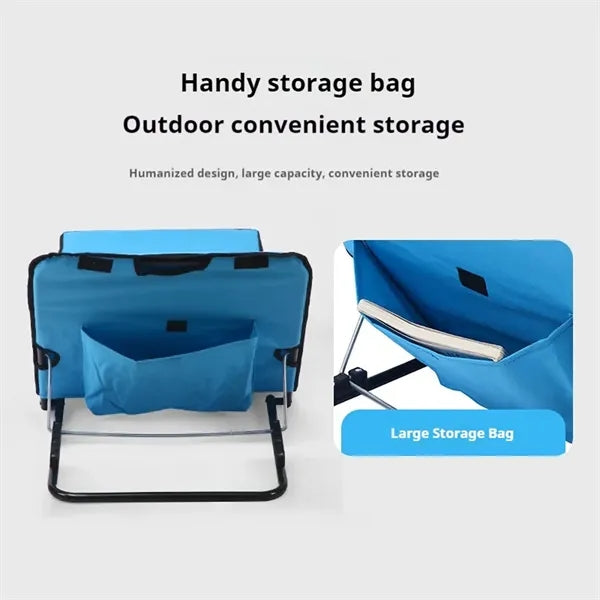 Convenient sun lounger