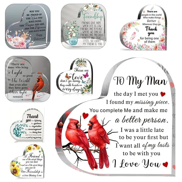 Customize Bright And Transparent Decorations