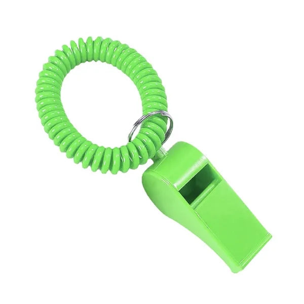 Spiral Bracelet and Keychain Whistle