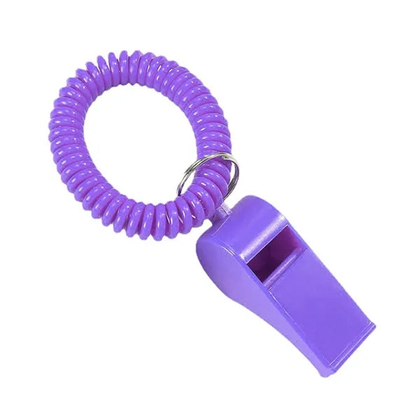 Spiral Bracelet and Keychain Whistle