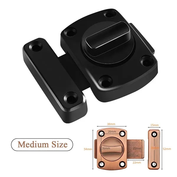 Double Sided Gate Bolt Latches