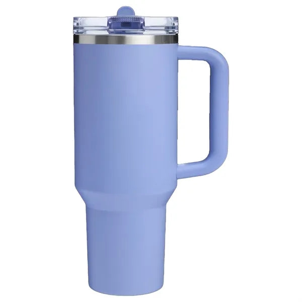 40 OZ Flip Top Straw Tumbler