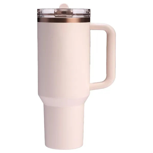 40 OZ Flip Top Straw Tumbler