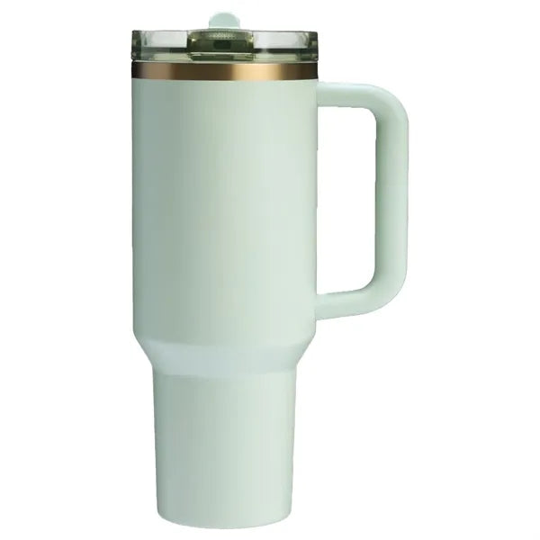 40 OZ Flip Top Straw Tumbler