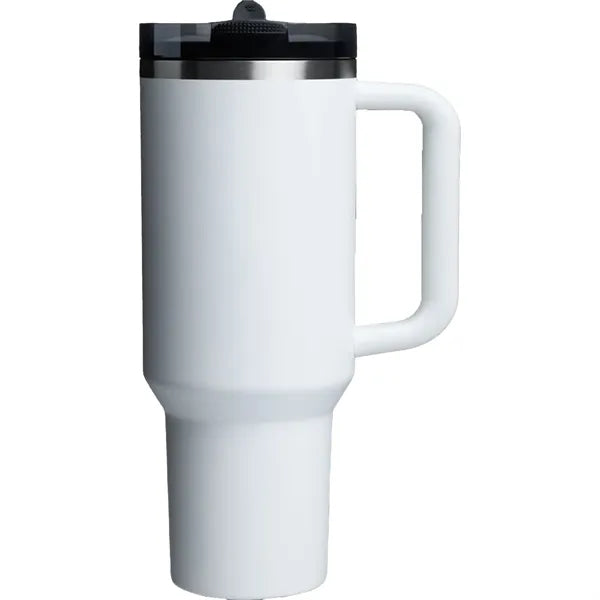 40 OZ Flip Top Straw Tumbler