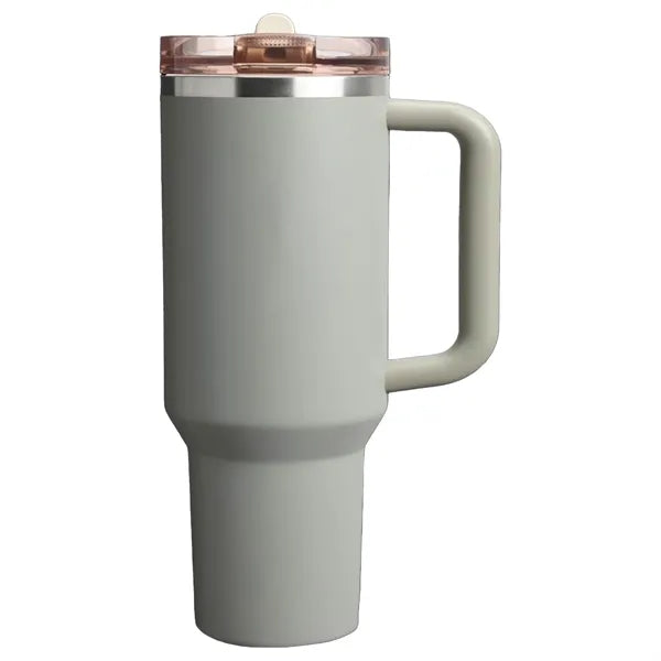 40 OZ Flip Top Straw Tumbler