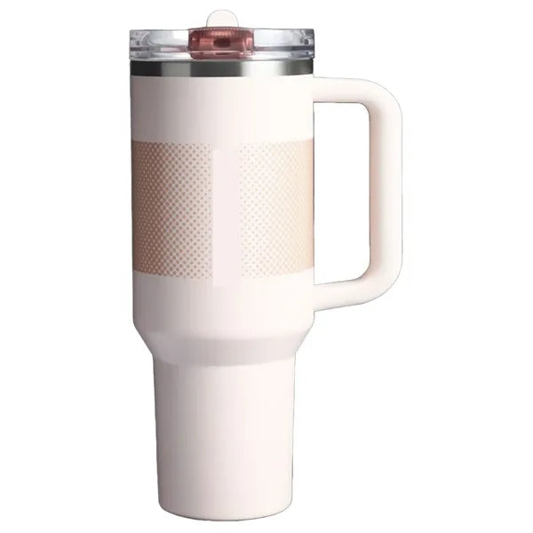 40 OZ Flip Top Straw Tumbler