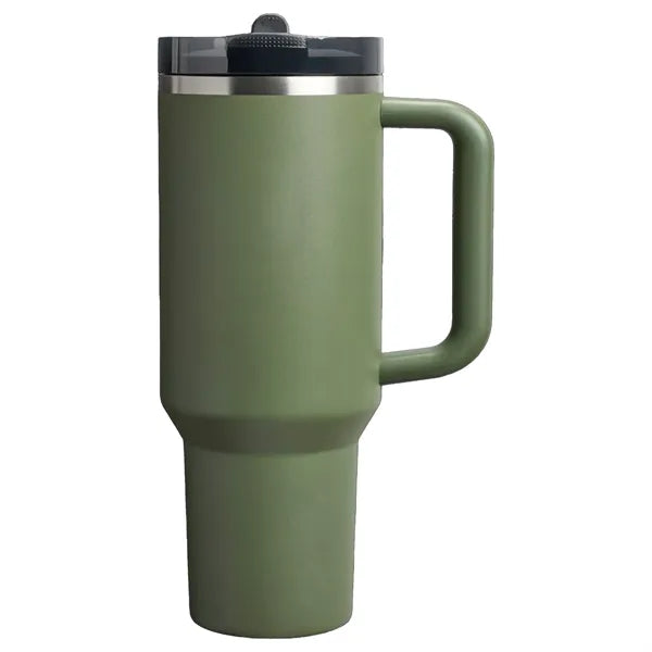 40 OZ Flip Top Straw Tumbler