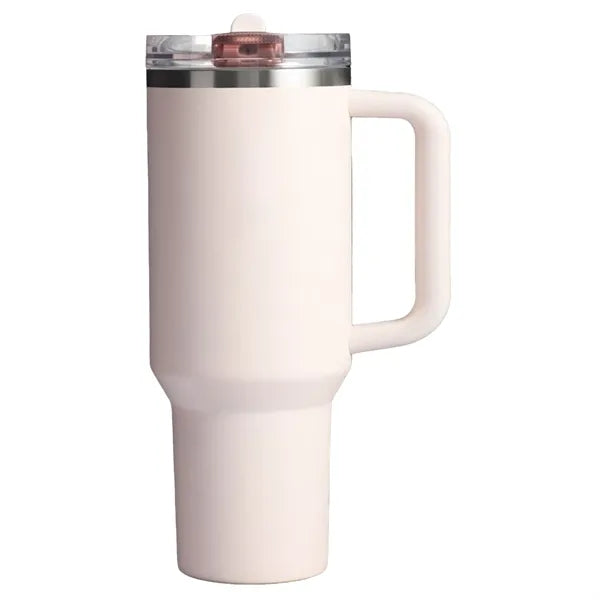 40 OZ Flip Top Straw Tumbler