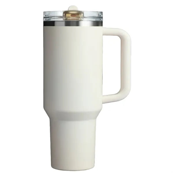 40 OZ Flip Top Straw Tumbler
