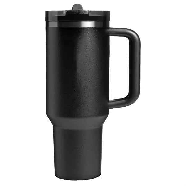 40 OZ Flip Top Straw Tumbler