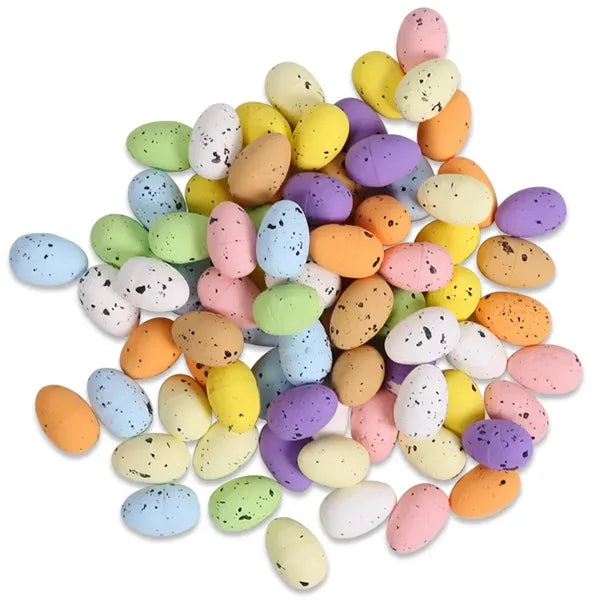 100 Pcs Foam Easter Eggs