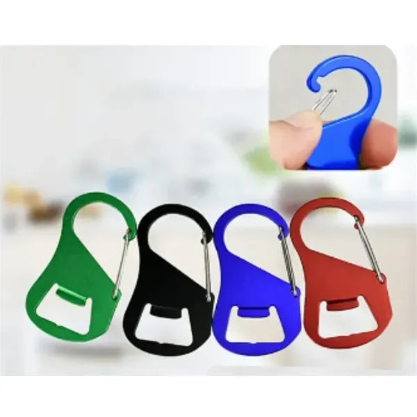 Aluminum Alloy Steel Wire Carabiner Bottle Opener