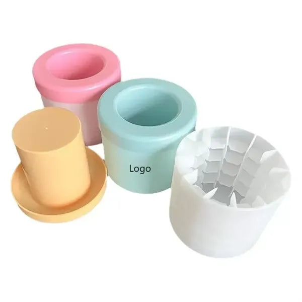 Mini Cylinder Silicone Ice Cube Mold