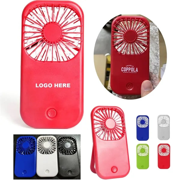 Summer Essential Hand-Held Matte Finish Portable Fan