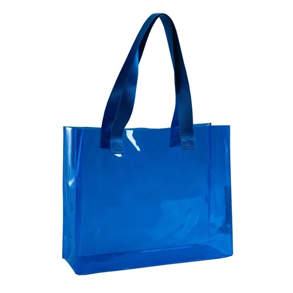 Transparent PVC Plastic Tote