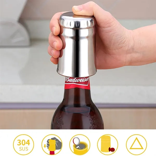 Metal Automatic Bottle Opener - Effortless Opening