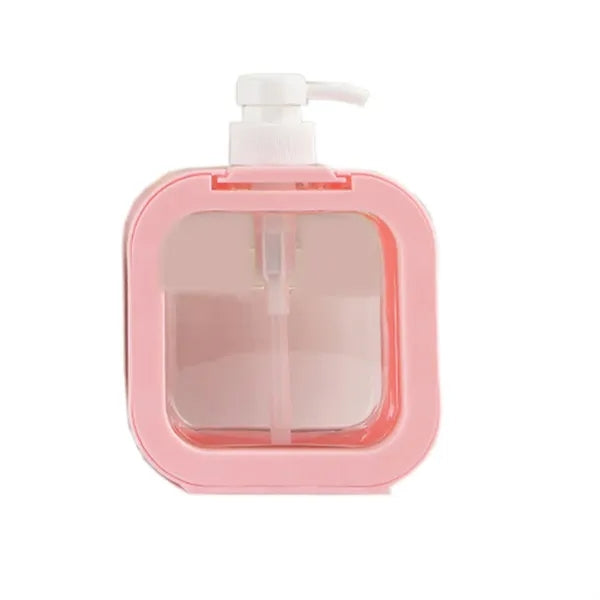 17oz Transparent Lotion Bottle Refillable Pump Dispenser