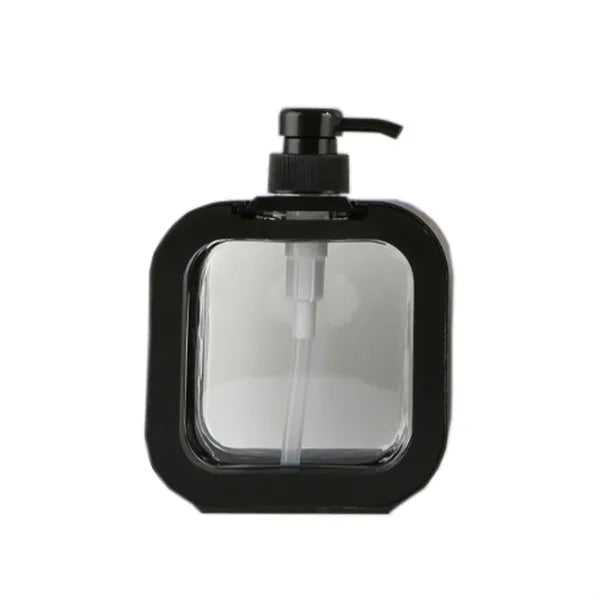 17oz Transparent Lotion Bottle Refillable Pump Dispenser