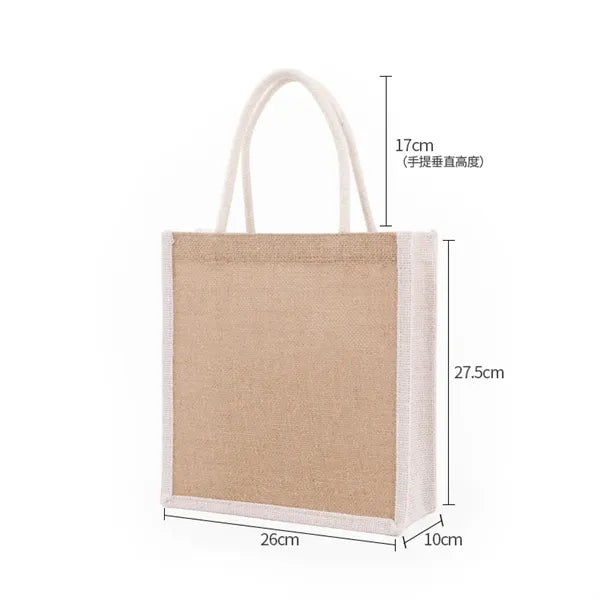 Burlap Tote Bags With Handles