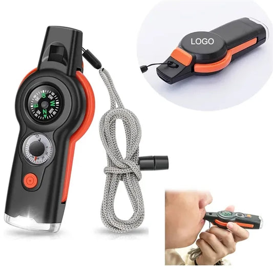 7-in-1 Emergency Survival Whistle