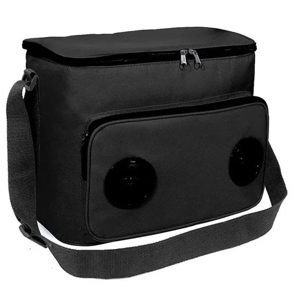 Insulated Tote Beach Cooler Bag with Built in Speakers