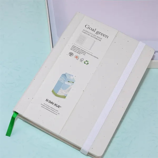 Eco-Friendly A5 Recycled Milk Carton Notebook