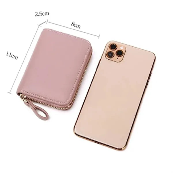 Anti Rfid Leather Card Wallet Case