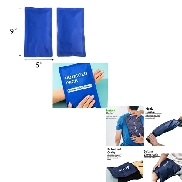 Rectangle Nylon-Covered Hot/Cold Pack