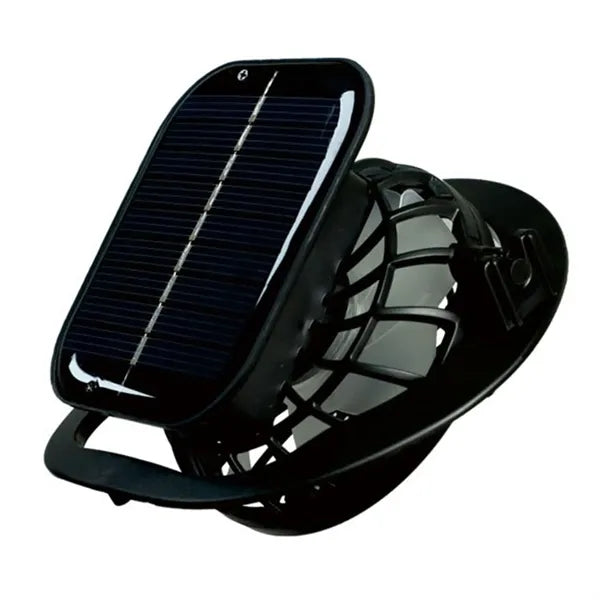 Sun Hat with 2 Solar Fan Wide Brim for Outdoor Summer
