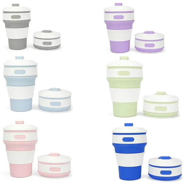 Portable Drinking Folding Travel Mug Collapsible Camping Cup