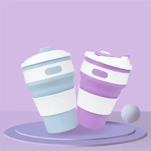 Portable Drinking Folding Travel Mug Collapsible Camping Cup