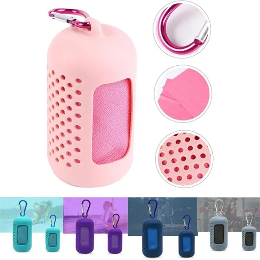 Workout Fitness Sweat Towels Mini Travel Cooling Ice-towels