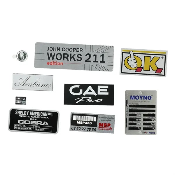 Metal Etching Name Plate