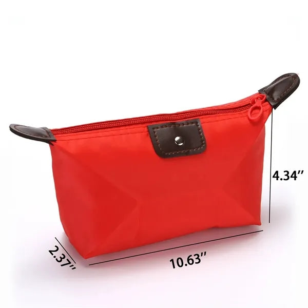 Compact Travel Cosmetic Makeup Pouch