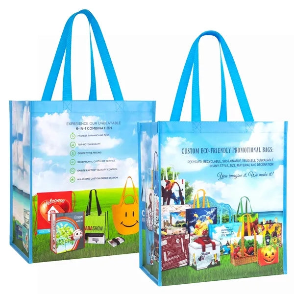 Quality Full-Color Eco-Friendly Bag 13"x15"x8"