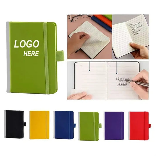 A5 PU Notebook With Ballpoint Pen Loop