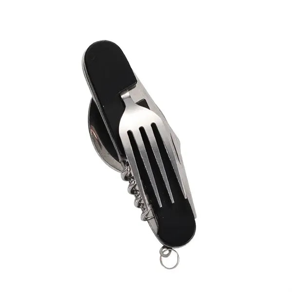 3 In 1 Foldable Cutlery Fork Spoon Set