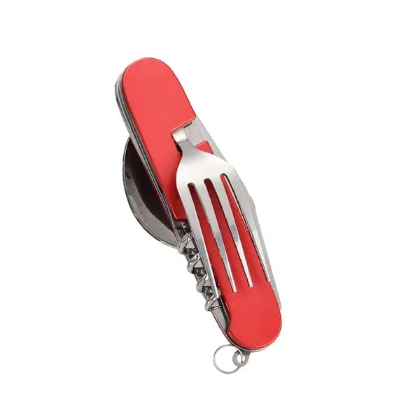 3 In 1 Foldable Cutlery Fork Spoon Set