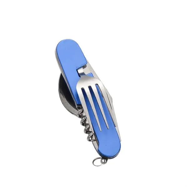 3 In 1 Foldable Cutlery Fork Spoon Set