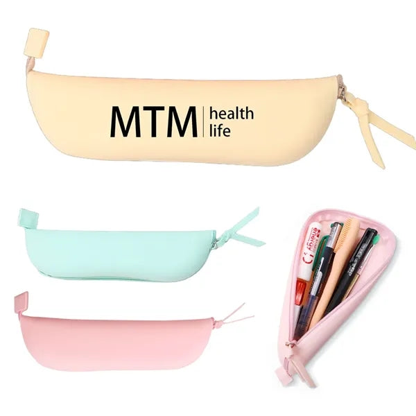 Silicone Pencil Case Stationery Bag